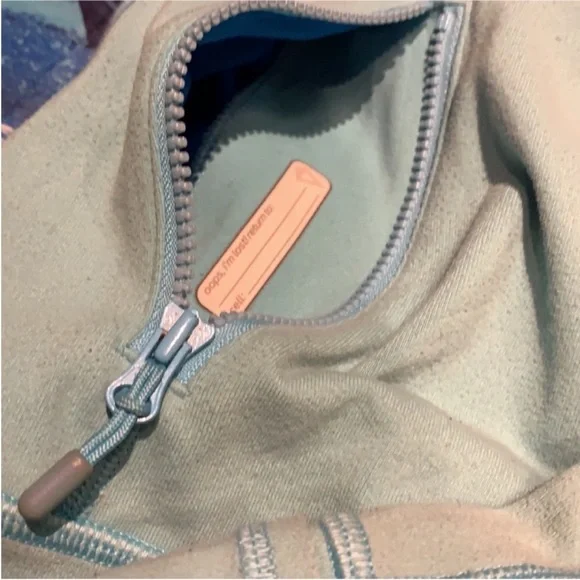 Ivivva by Lululemon Teal/Blue with Patterns Full-Zip Long Sleeve Jacket -size 14 - Picture 12 of 14